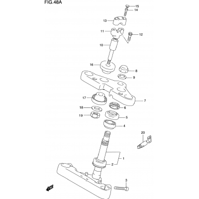 STEERING STEM (MODEL Y)