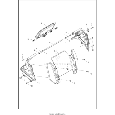 INSTRUMENT MODULE, COWL