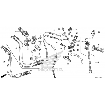 HANDLE LEVER / SWITCH / CABLE