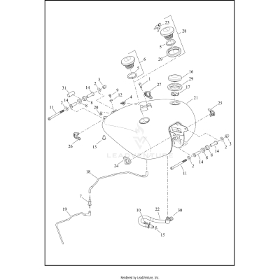 FUEL TANK - FLFBS, FLHC, FLHCS, FLSB, FLSL