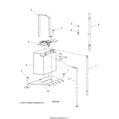 ELECTRICAL, BATTERY - A19SXN85A8 [100130]
