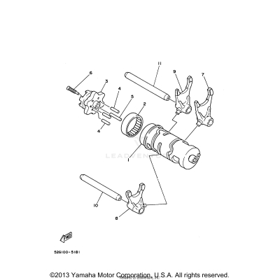 SHIFT CAM FORK