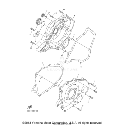CRANKCASE COVER 1
