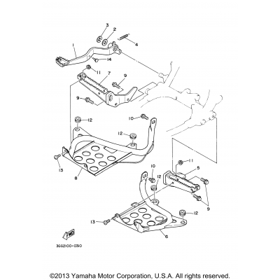 Stand Footrest