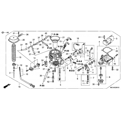 CARBURETOR (AC)