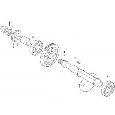 CRANK BALANCER ASSEMBLY