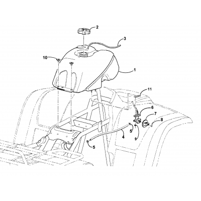 GAS TANK ASSEMBLY