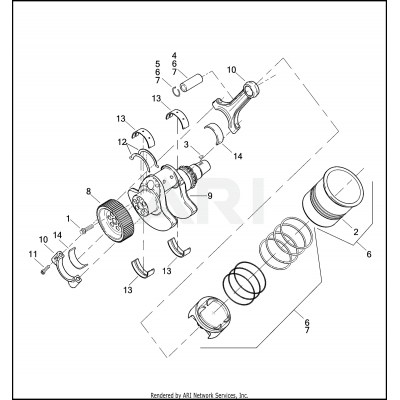 PISTONS AND CRANKSHAFTS