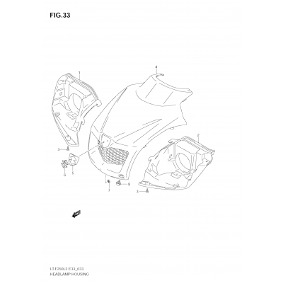 HEADLAMP HOUSING