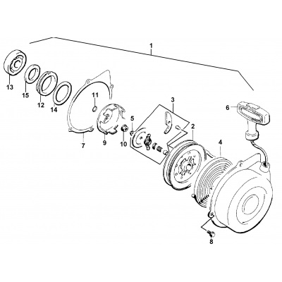 RECOIL STARTER ASSEMBLY