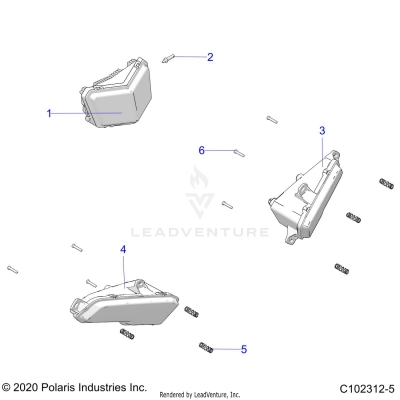 ELECTRICAL, HEADLIGHTS - A25SEE57P2/P4 (C102312-5)