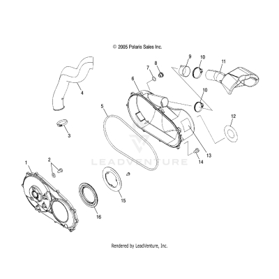 CLUTCH COVER - A06MH50AQ/AX/AY/AZ/AL/AT (4999200099920009C07)