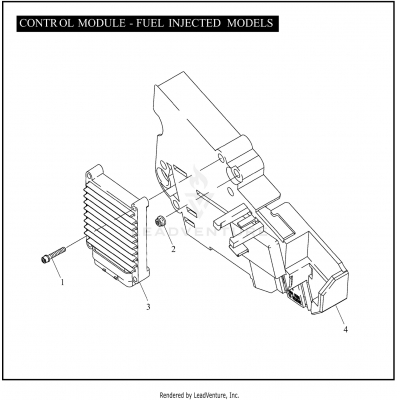 CONTROL MODULE - FUEL INJECTED MODELS