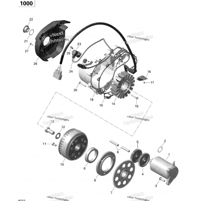 Magneto And Electric Starter