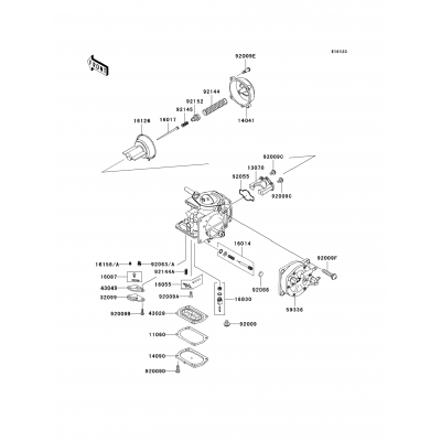 Carburetor Parts(JH1100-A5)