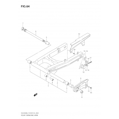 REAR SWINGING ARM