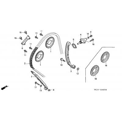 CAM CHAIN / TENSIONER