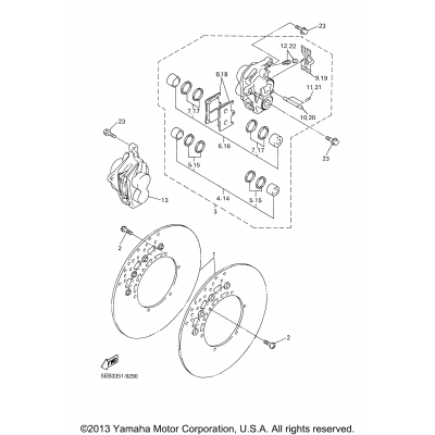 Front Brake Caliper