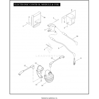 ELECTRONIC CONTROL MODULE & COIL