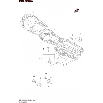 SPEEDOMETER (GSX-R1000L5 E03)