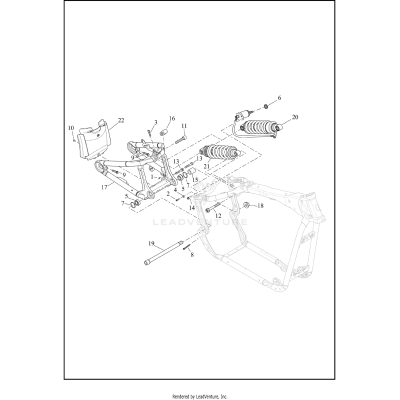 FORK, REAR AND SHOCK ABSORBERS