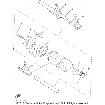 Shift Cam Fork