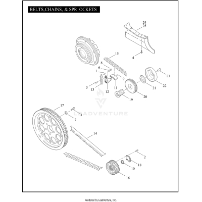 BELTS, CHAINS & SPROCKETS