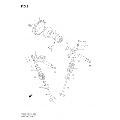 CAMSHAFT - VALVE