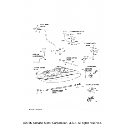 Deck Drain Fittings