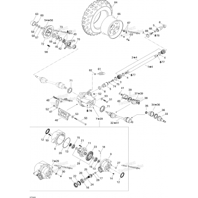 Drive System, Front