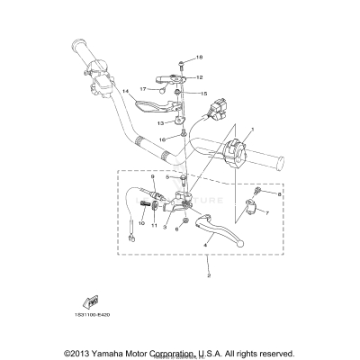 HANDLE SWITCH LEVER
