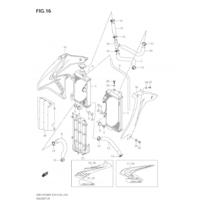 RADIATOR (RM-Z450 K8/K9)