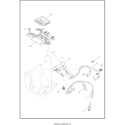 ELECTRONIC CONTROL MODULE (ECM) AND COIL