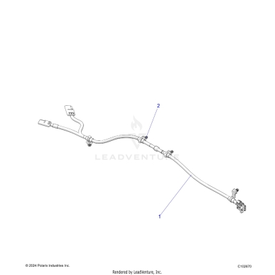 ELECTRICAL, TAILLIGHT HARNESS - A25SKE57A1 (C102670)