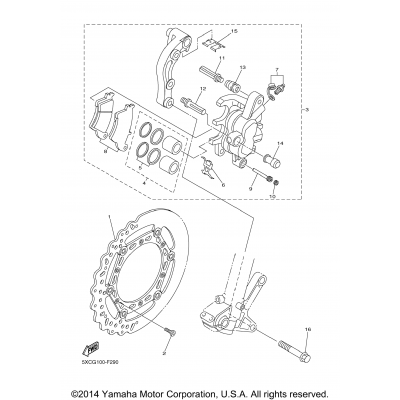 Front Brake Caliper