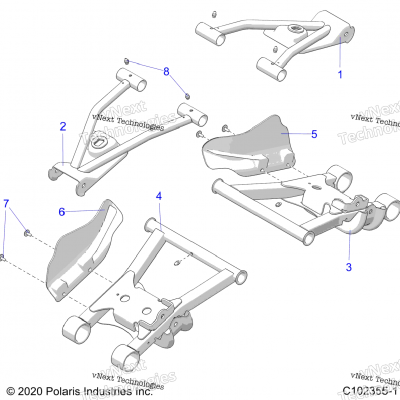 Suspension, Middle Control Arms