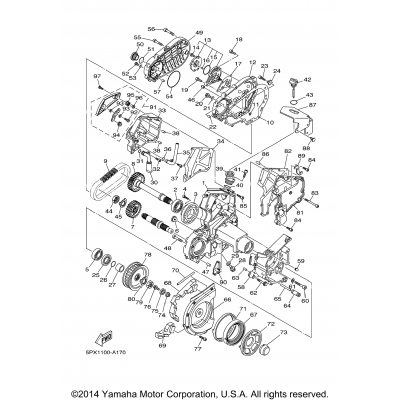 Middle Drive Gear