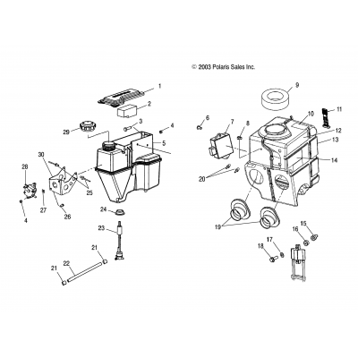 Oil Tank/Air Box