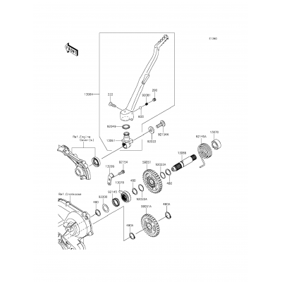 Kickstarter Mechanism