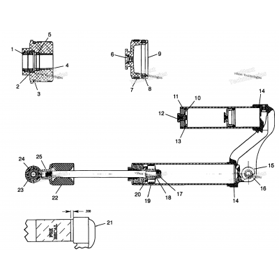 Fox Shock, Gas, Reservoir Sport 400L