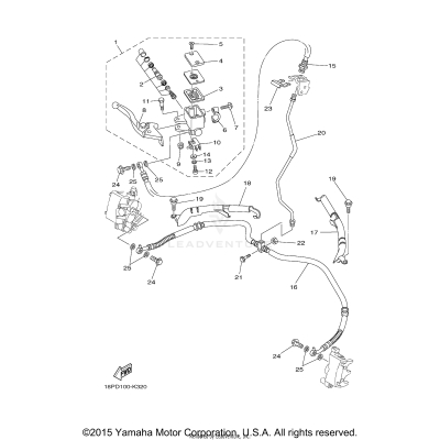 FRONT MASTER CYLINDER