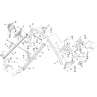 STEERING SUPPORT ASSEMBLY