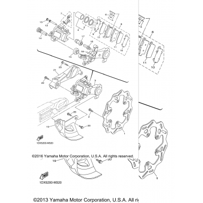 Rear Brake Caliper