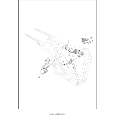 WIRING HARNESS, MAIN, NON-ABS (4 OF 4)