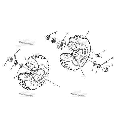 Middle Wheel Assembly