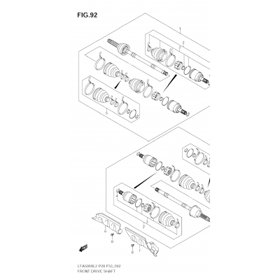 FRONT DRIVE SHAFT