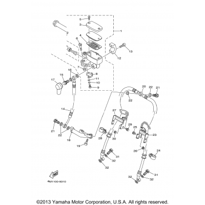 Front Master Cylinder