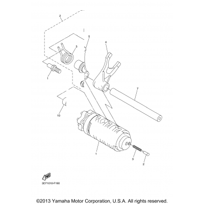 Shift Cam Fork