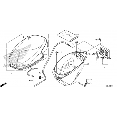 SEAT / LUGGAGE BOX