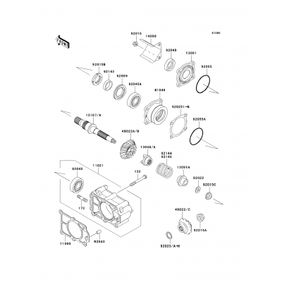 Bevel Gear Case